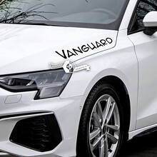 Hood Lettering Decal Sticker Emblem Logo Vinyl Vanguard For Audi
 3