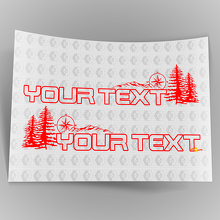 Forest Style Off Road Vinyl Hood Stickers Decals for Jeep Wrangler_2
