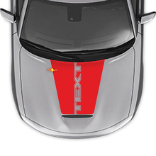 Hood Insert Dodge Charger Hemi Blackout Sticker Decal
 2