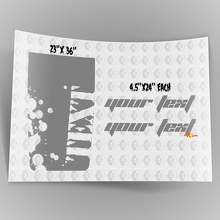 Kit De Calcomanías De Vinilo Letras Salpicaduras Capó Renegado para Jeep Wrangler TJ LJ JK 2