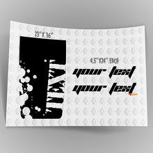 Kit De Calcomanías De Vinilo Letras Salpicaduras Capó Renegado para Jeep Wrangler TJ LJ JK 3