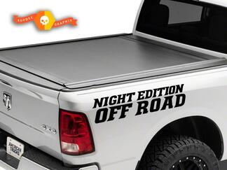 Dodge Ram Rebel Night Edition Side Truck Vinyl Decal Sticker Graphic Off Road Pickup