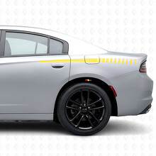Thin Accent Strobe Stripes Bedside Vinyl Decal Sticker for Dodge Charger 2015-2026_5