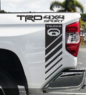 Toyota TRD Tundra Sport 4x4 Racing Tacoma Decals Vinyl Sticker Decal 2016 2017 C