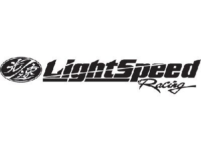 LightSpeed Racing Logo Hood Door Side Vinyl Decal Sticker