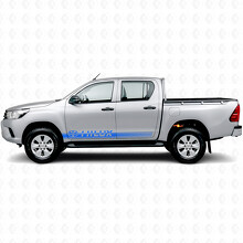 Branded Accent Stripes Side Vinyl Decal Sticker for Toyota Hilux_2