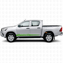 Branded Accent Stripes Side Vinyl Decal Sticker for Toyota Hilux_3