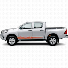 Branded Accent Stripes Side Vinyl Decal Sticker for Toyota Hilux_4