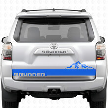 4Runner Mountain Stripes Tailgate Vinyl Decal Sticker for Toyota 4Runner 2010-2017_2