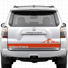 4Runner Mountain Stripes Tailgate Vinyl Decal Sticker for Toyota 4Runner 2010-2017_4