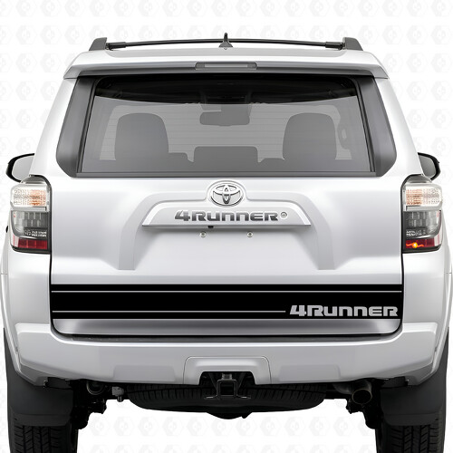 4Runner Double Stripe Tailgate Vinyl Decal Sticker for Toyota 4Runner 2010-2017