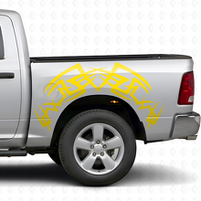 Tribal Bed Side Vinyl Decal Kit for Dodge Ram 1500/2500 2009-2018_5