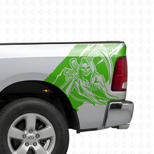 Reaper Bedside Vinyl Decal Sticker for Dodge Ram 1500_3