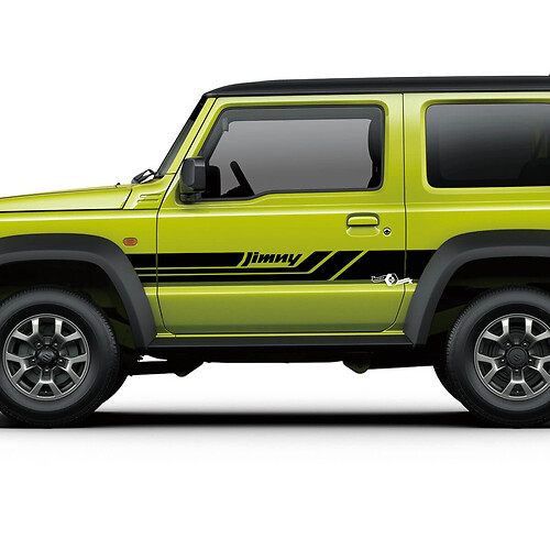 Suzuki JIMNY Side Stripes Doors Decal Lines Sticker
