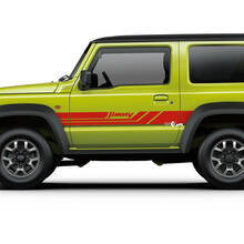 Suzuki JIMNY Side Stripes Doors Decal Lines Sticker
 4