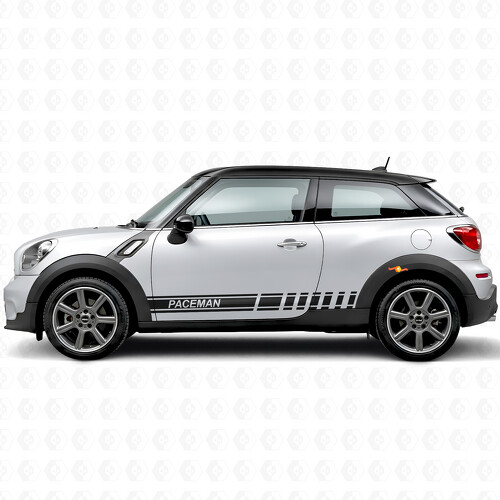Branded Racing Stripes Side Vinyl Decal Sticker for MINI Paceman
