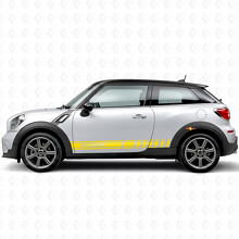 Branded Racing Stripes Side Vinyl Decal Sticker for MINI Paceman_5