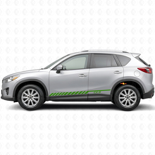 Strobe Racing Stripes Side Vinyl Decal Sticker for Mazda CX-5 2013-2018_3