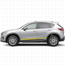 Strobe Racing Stripes Side Vinyl Decal Sticker for Mazda CX-5 2013-2018_5