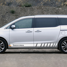 Side Racing Stripes Vinyl Decal Sticker fit to Kia Sedona
 3