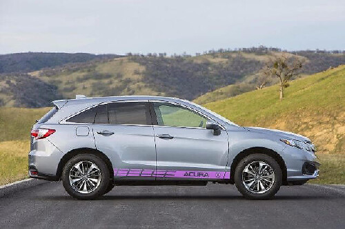 Multiple Color Graphics RDX / MDX SUV Car Racing Art Decal Sticker
