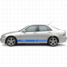 Accent Stripes Side Vinyl Decal Kit for Lexus IS200_2