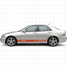 Accent Stripes Side Vinyl Decal Kit for Lexus IS200_4