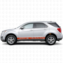 Chevy Logo Stripes Side Vinyl Decal Sticker for Chevrolet Equinox_4