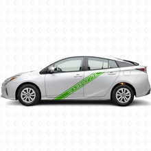 Japanese Style Stripes Side Vinyl Decal Sticker for Toyota Prius_3