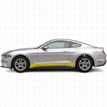Racing Stripes with Custom Text Side Vinyl Decal Kit for Musclecar Shelby GT350 GT550_4
