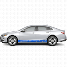 Branded Stripes Side Vinyl Decal Sticker for Chevrolet Malibu_2