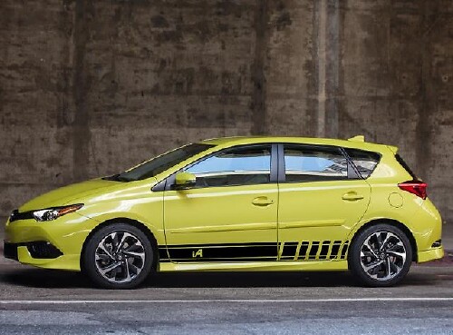 2X Multiple Colour Graphics Camry Japanese Car Racing Vinyl Decal Sticker 2