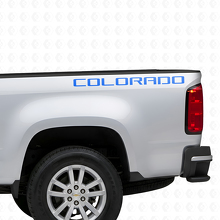 Colorado Lettering Bedside Vinyl Decal Sticker for Chevrolet Colorado_2
