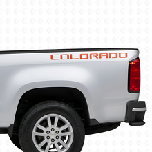 Colorado Lettering Bedside Vinyl Decal Sticker for Chevrolet Colorado_4