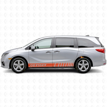 Racing Style Stripes Side Vinyl Decal Sticker for Honda Odyssey 2018-2020_4