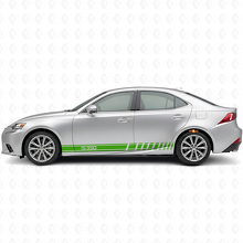 IS350 Logo Racing Stripes Side Vinyl Decal Sticker for Lexus IS 2014-2020_3