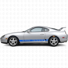 Toyota Logo Stripes Side Vinyl Decal Sticker for Toyota Supra_2