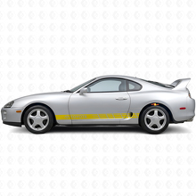 Toyota Logo Stripes Side Vinyl Decal Sticker for Toyota Supra_5