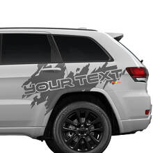 Custom Text Splash Splatter Rear Door Side Graphic Vinyl Sticker Decal for Jeep Cherokee Trailhawk_2