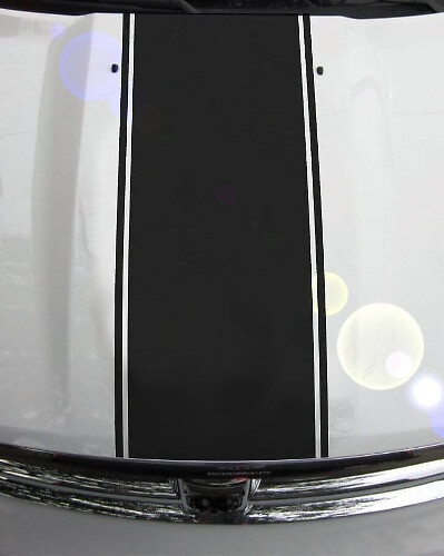 Outline Hood Stripes Vinyl Decal for Dodge Ram 1500 2500 3500