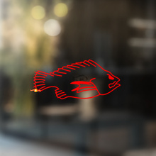 Tilapia Fish Universal Vinyl Decal Sticker_3