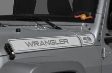 Jeep Wrangler 97-06 4x4 Off Road TJ Vinyl Hood Stickers Decals set TJ 4 piece stripes set
 2