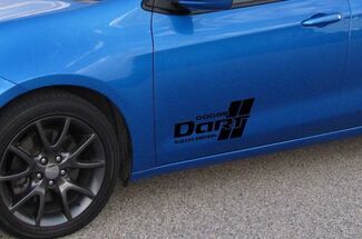 2013- - 2020 Dodge Dart Rallye door logo decal sticker set