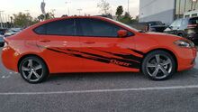 Dodge Dart splash decal sticker 2 SIDE 2