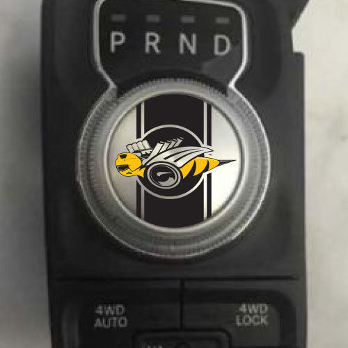 Dodge Ram Rumble Bee Stinger Edition logo Shift Knob Decal Sticker Graphic Vinyl