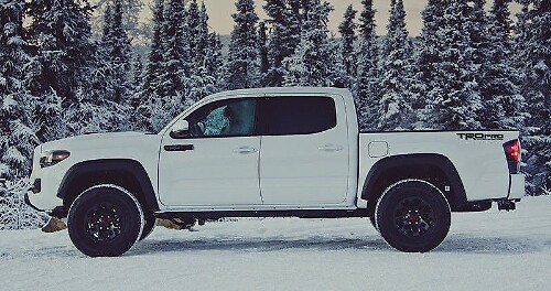 TRD Pro Logo Bedside Vinyl Decal Sticker for Toyota Tundra_1