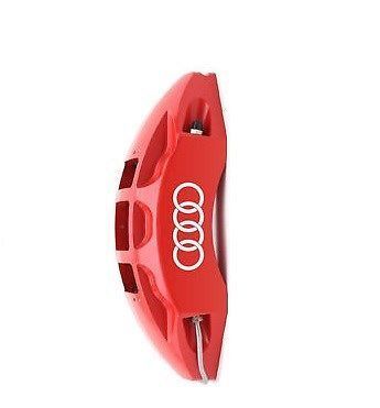 Audi Rings Brake Caliper Vinyl Decal Set for Audi Cars
