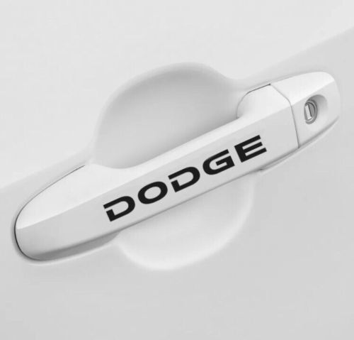 Wheel and Door Handle Vinyl Decal Set for Dodge Vehicles