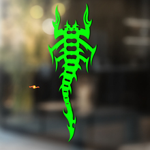 Fire Scorpion Tribal Style Universal Vinyl Decal Sticker_3
