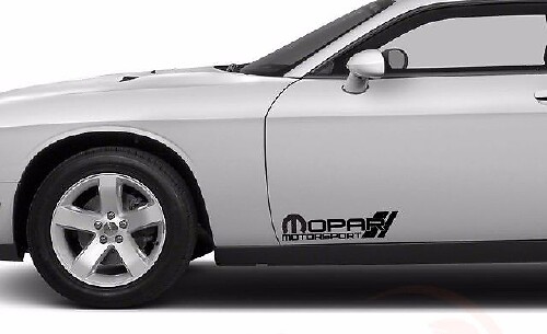 2x Mopar Motorsport Decal, Vinyl Die Cut Sticker Now